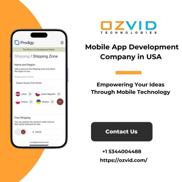 OZVID Technologies - Custom Mobile App Development Company in New York for Business Innovation