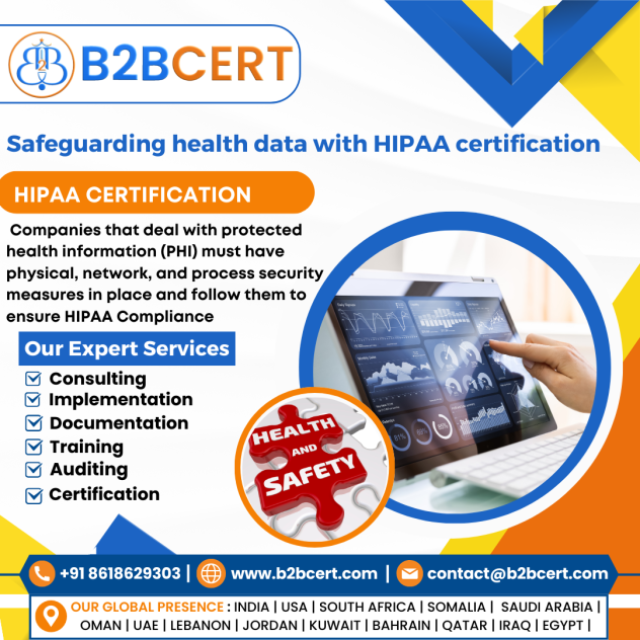 HIPAA Certification Services in California