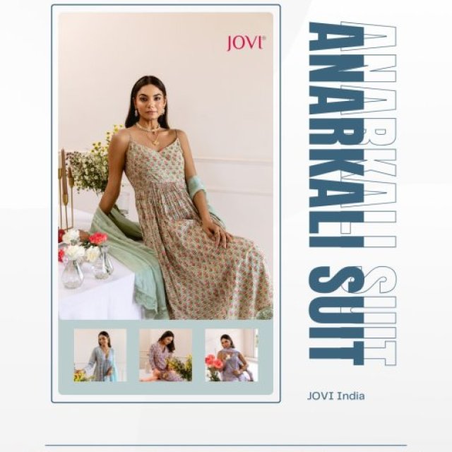 Premium Cotton Anarkali Suit Sets at JOVI India