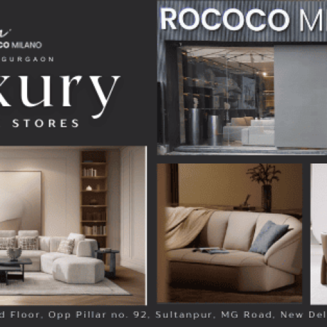 Luxury Furniture Store in Gurgaon  Explore Rococo Milano