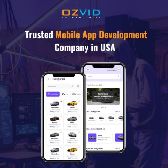 Professional Mobile App Development Services in Dallas for Startups and Enterprises - OZVID Technologies