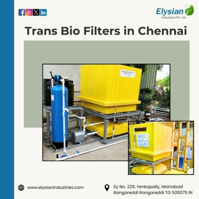 Trans Bio Filters in Chennai | Elysian industrie