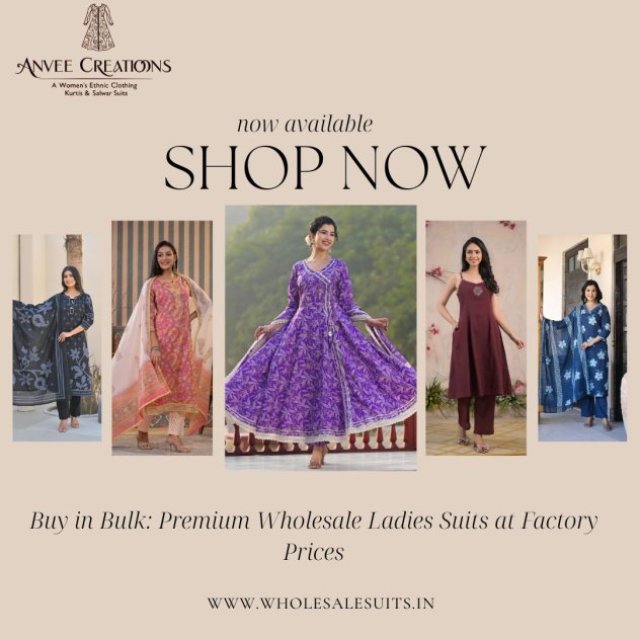 Buy in Bulk: Premium Wholesale Ladies Suits at Factory Prices