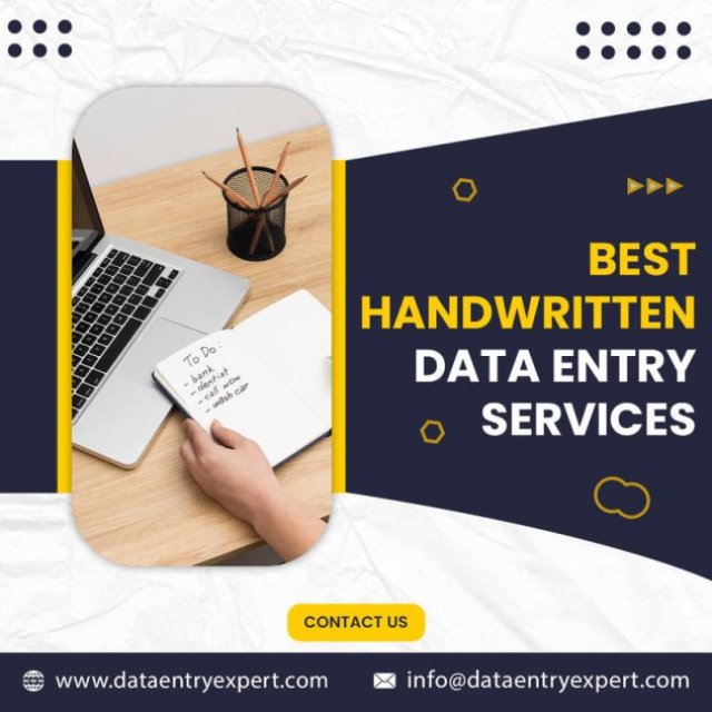 Best Handwritten Data Entry Services