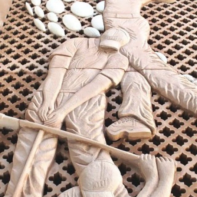 White marble Jali - KW Stone