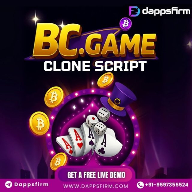 Expand Globally in Crypto Gaming Industry Using Our Robust BC.Game Clone Software