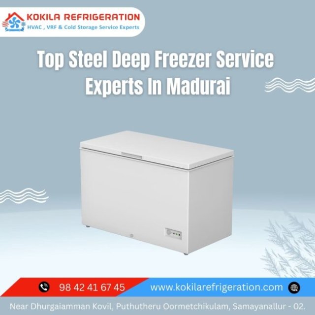 Top Steel Deep Freezer Service Experts In Madurai