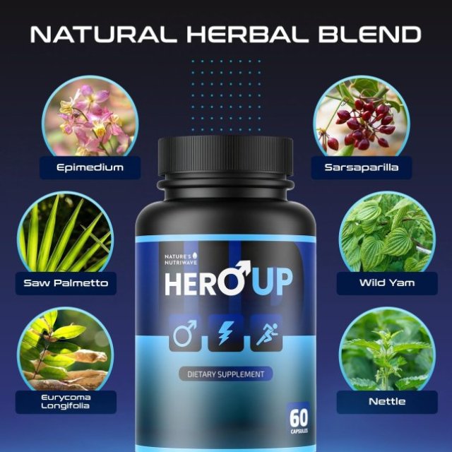 Hero Up Supplement - Elevate Your Health, Naturally