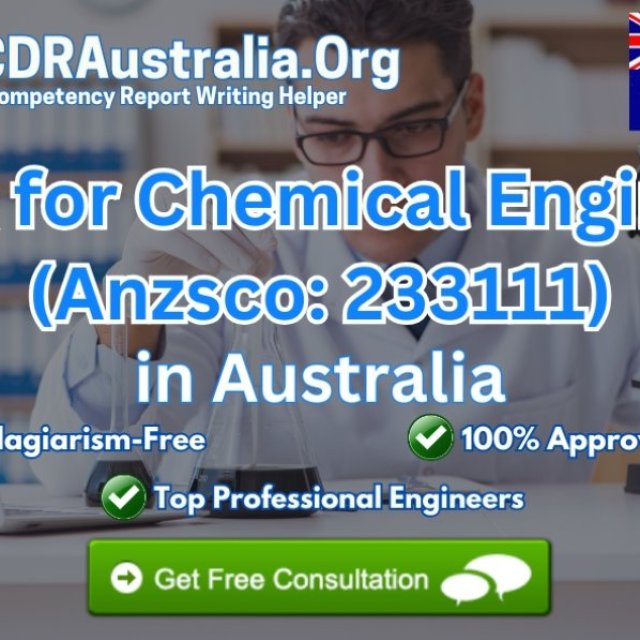 CDR for Chemical Engineer (Anzsco: 233111) - CDRAustralia.Org