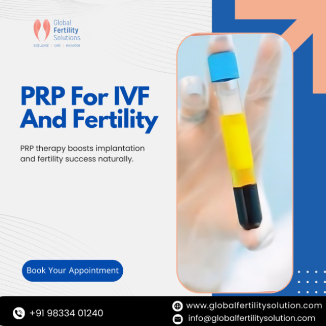 PRP For IVF And Fertility