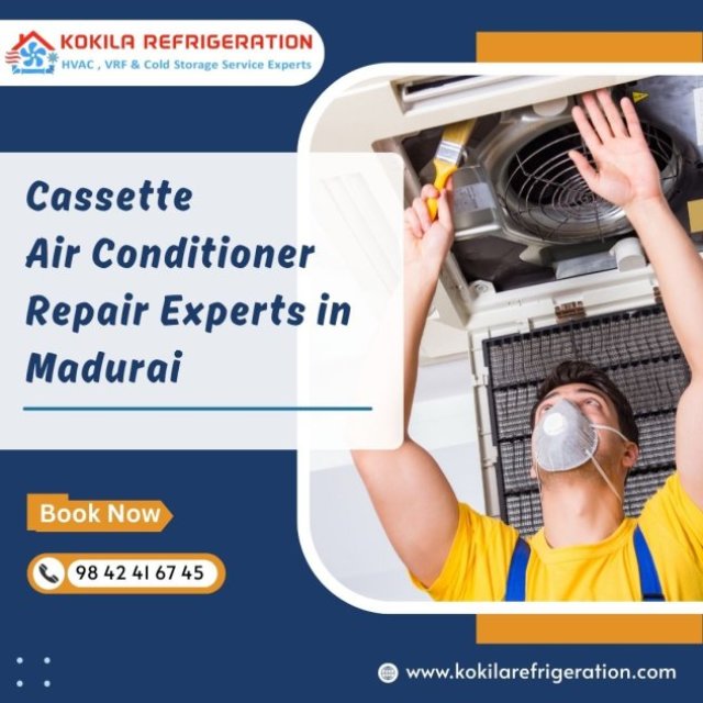 Cassette Air Conditioner Repair Experts in Madurai