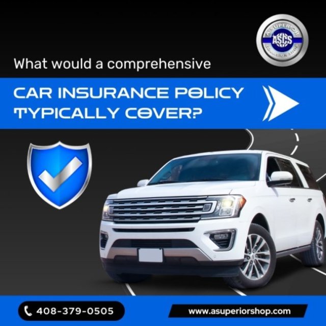 What would a comprehensive car insurance policy typically cover?