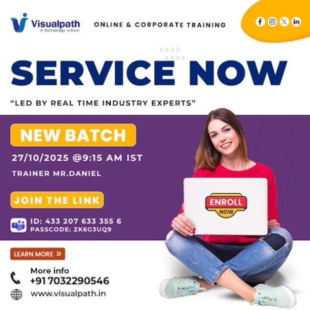 ServiceNow Online & New Batch