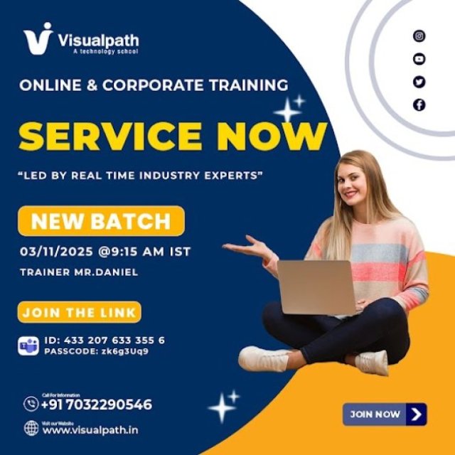 ServiceNow Training Online New Batch