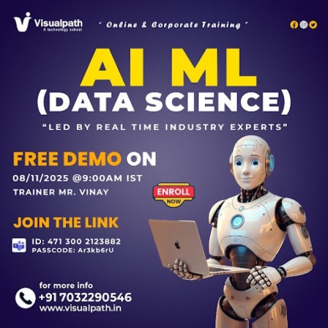 AI & ML (Data Science) Free Demo Online