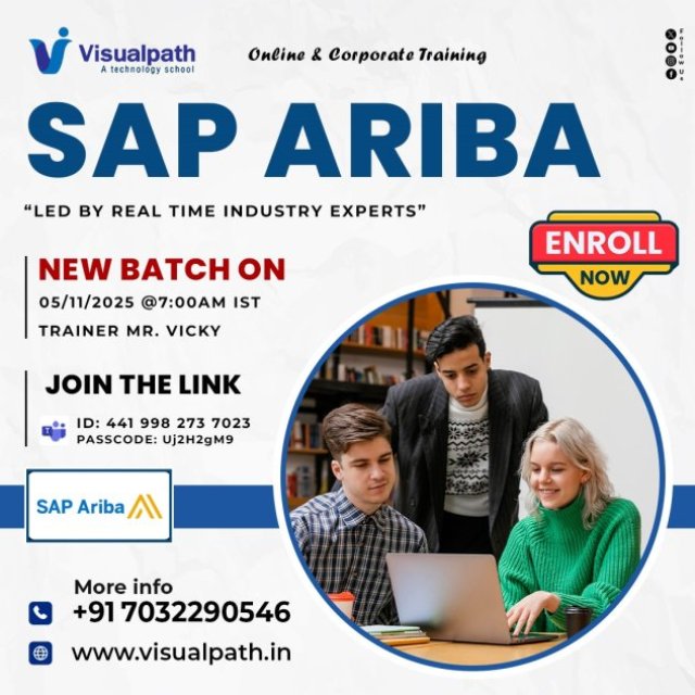 SAP Ariba New Batch by Visualpath - Starts 5th Nov 2025