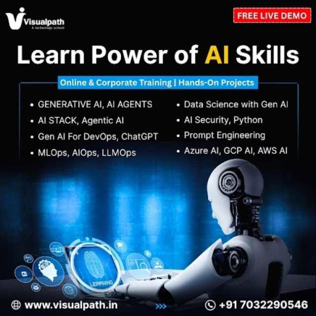 AI and Generative AI Online Training at VisualPath