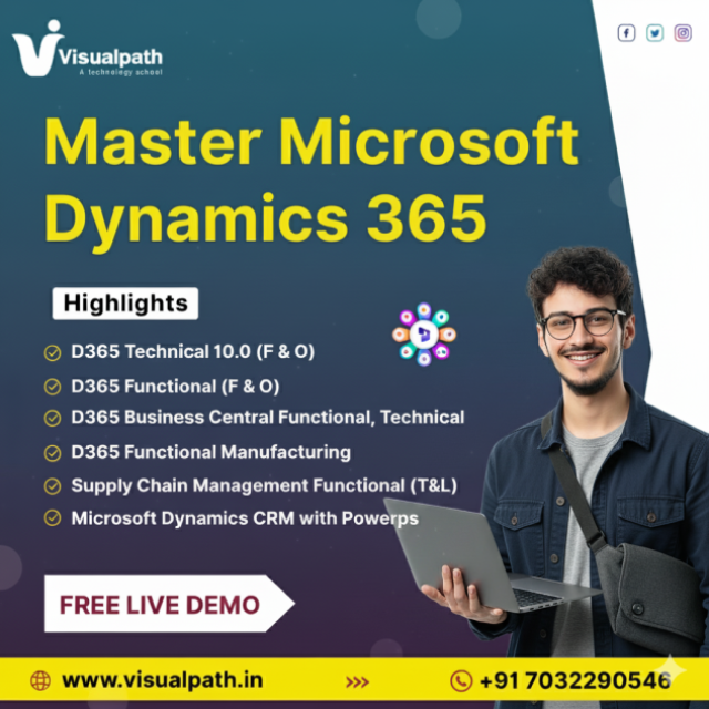 Microsoft Dynamics 365 Modules Online Course | Visualpath