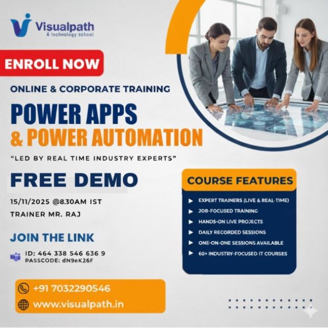 Visualpath Free PowerApps Training Live Demo - 15 Nov 2025