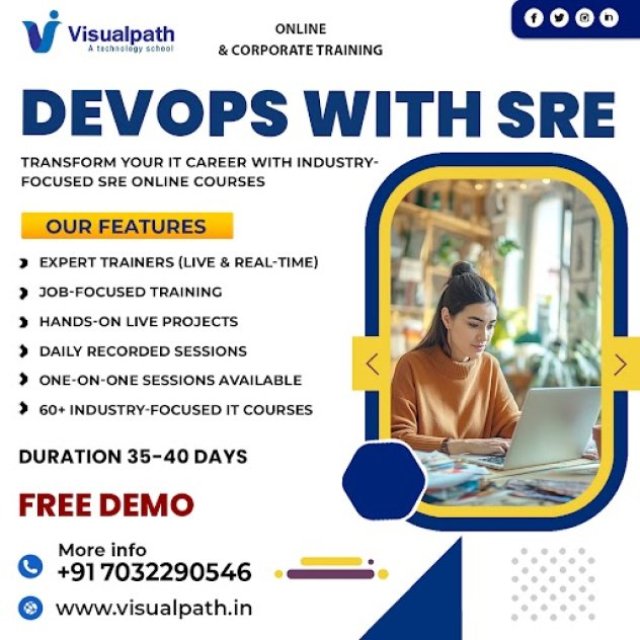 The Best DevOps With SRE Course Online Training in Visualpath