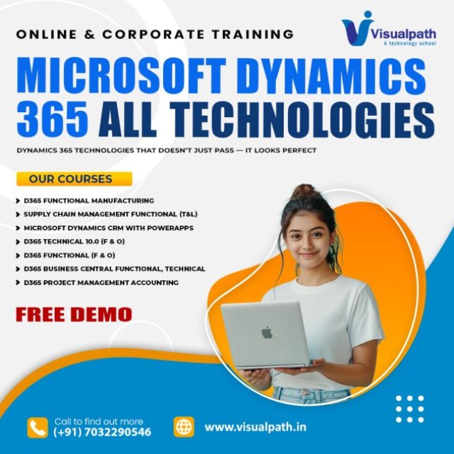 Microsoft Dynamics 365 Training Online for All Modules | Visualpath