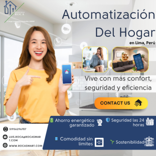 Automatización del hogar en Lima Perú | Soluciones Smart para Casas Inteligentes