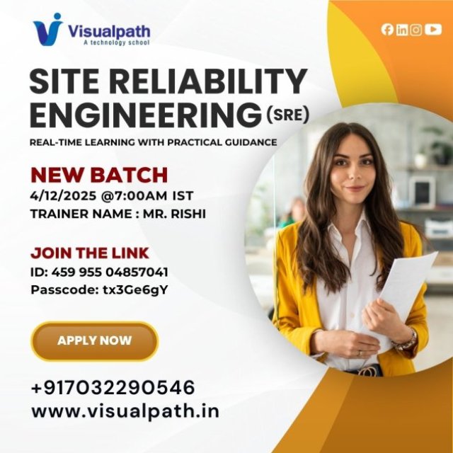 Visualpath Launches New Online SRE Course Batch on 4th Dec