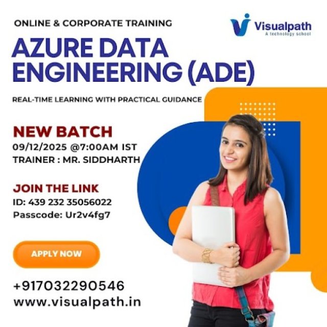 Azure Data Engineering New Batch Join Online Training 09th Dec