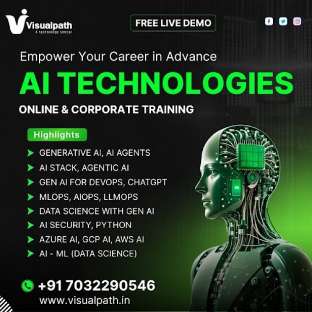 Advance Your Career with AI, ML & GenAI at VisualPath