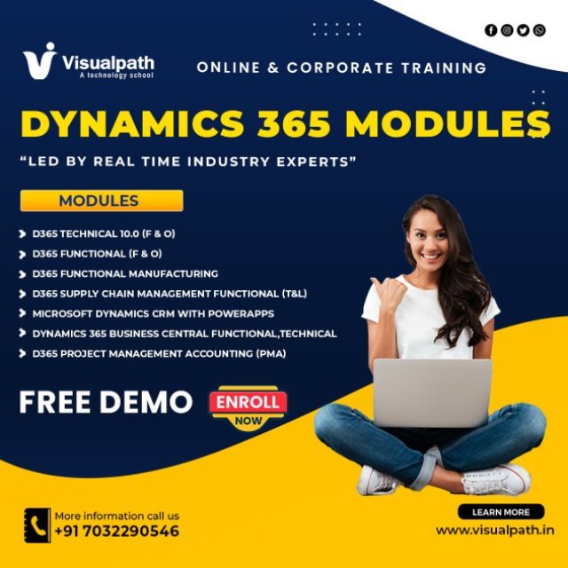 Become an Expert in All Dynamics 365 Modules with Visualpath