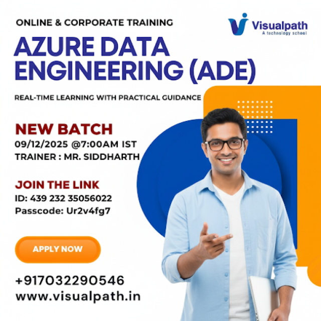Azure Data Engineering New Batch Join Online Training Dec 09th