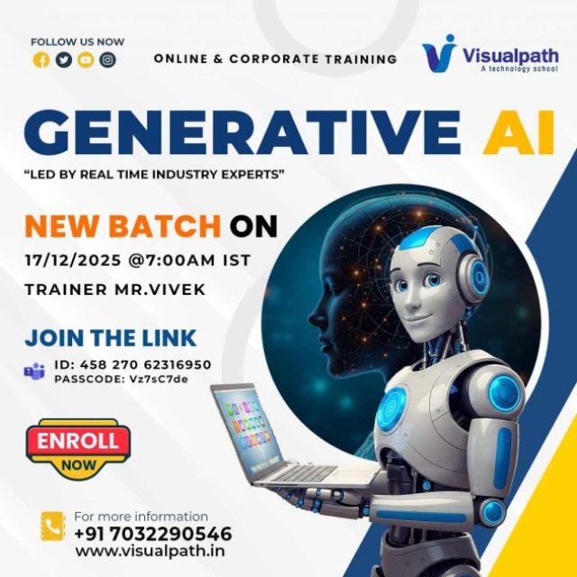 New Batch Alert: Learn Generative AI (GenAI) from Scratch