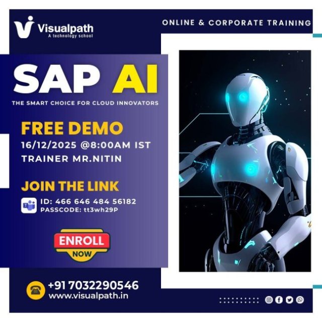 Free Demo SAP Artificial Intelligence (SAP AI) Training