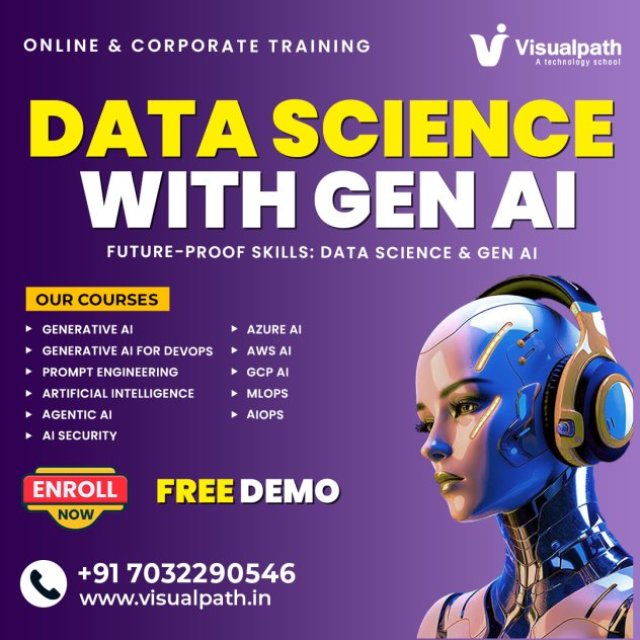 Data Science with Generative AI Training & AI Stack | Visualpath