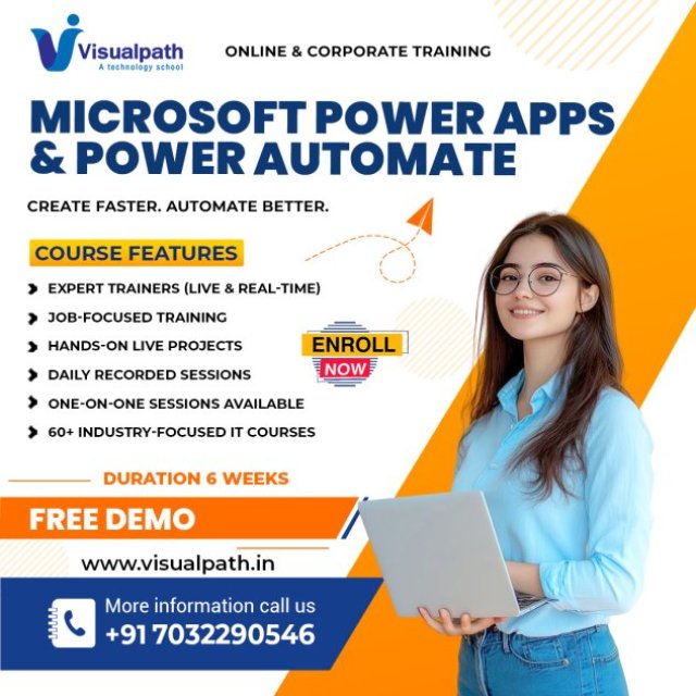 Power Apps Power Automate Training | Visualpath India