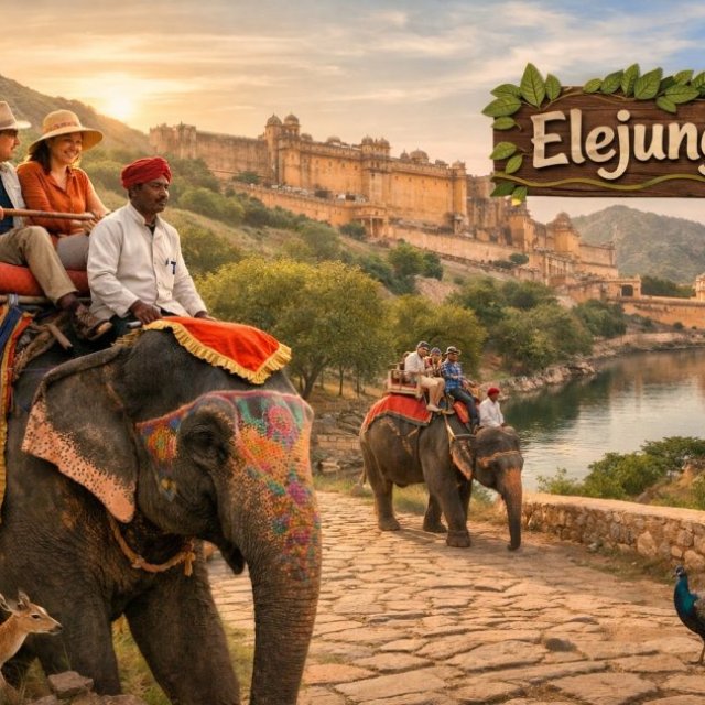 Elephant Ride In Jaipur A Royal Experience with Elejungle