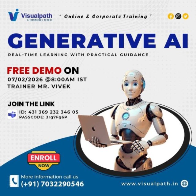 Don’t Miss This Free Generative AI Demo by Visualpath