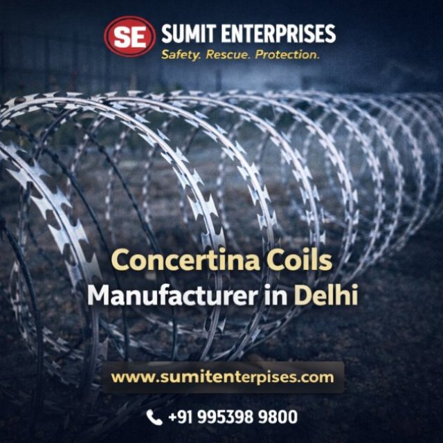 Concertina Wire Manufacturer in Delhi