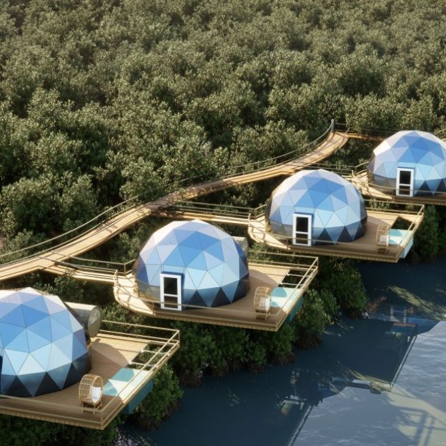 Mangrove Beach Resort in Umm Al Quwain | LuxeGlamp