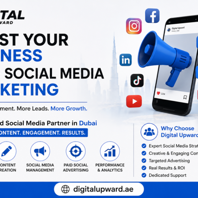 Boost Your Business with Social Media Marketing | Digital Upward