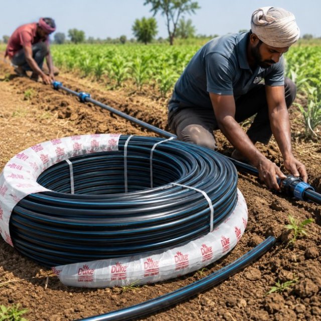 HDPE Pipe Manufacturer & Supplier | Duke Pipes Pvt Ltd