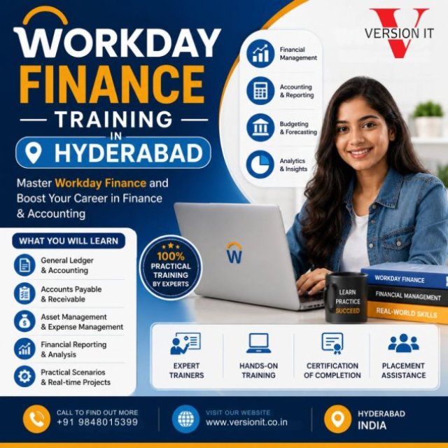 Job-Oriented Workday Finance Training in Hyderabad - Enroll Today