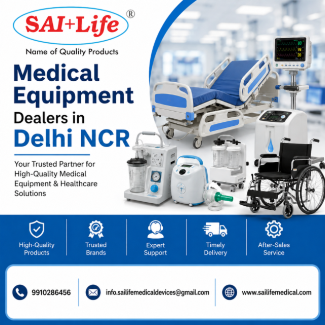 Leading Medical Equipment Dealers in Delhi NCR | Medical Supplies