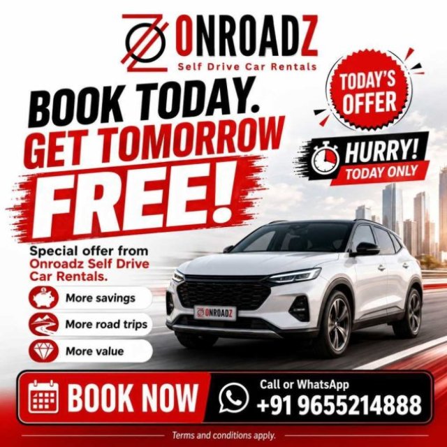 Chennai Car Rental Company | Booking Self Drive Cars | Onroadz