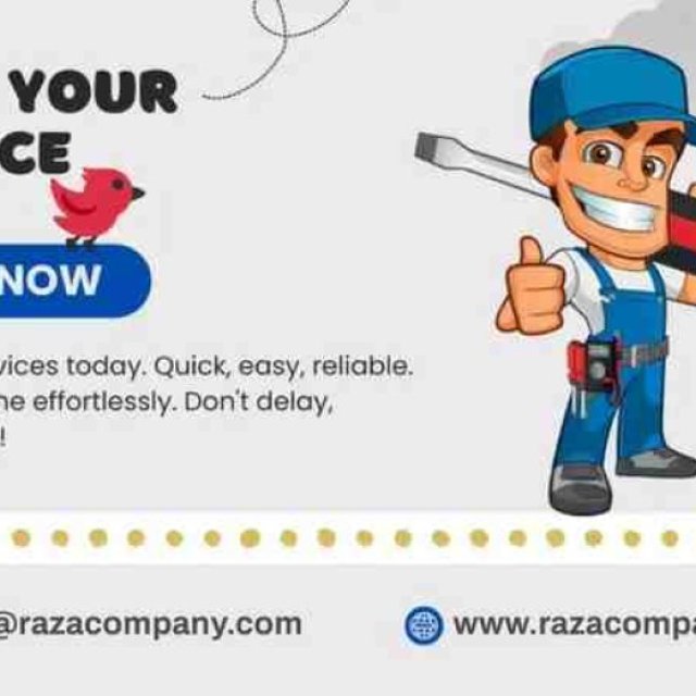 Raza Company home appliances repair and services Provider