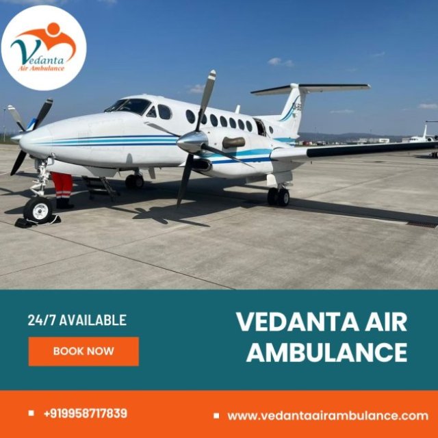 Select Vedanta Air Ambulance in Chennai for Rapid Patient Shifting Facility