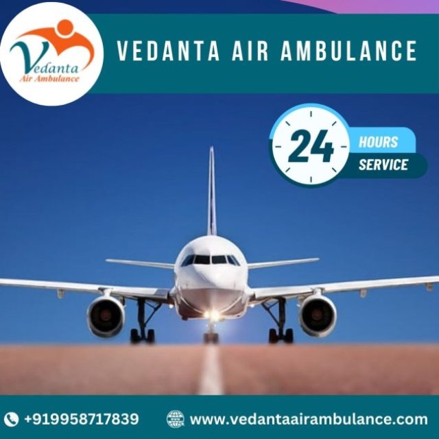 With Splendid Healthcare Obtain Vedanta Air Ambulance from Kolkata