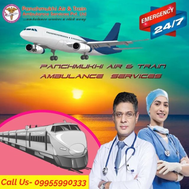 For the Life-Care Shift of the Patient Hire Panchmukhi Air Ambulance Service in Kolkata