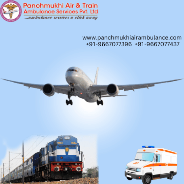 Hire Advanced Panchmukhi Air Ambulance Service in Varanasi for World-class Medical Care