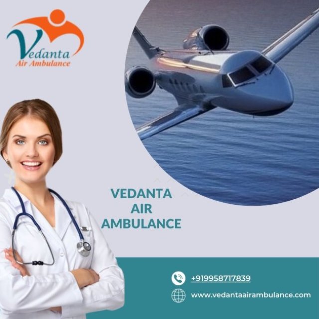 With Modern Medical Facilities Book Vedanta Air Ambulance Service in Bangalore